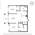 975 sq. ft. B1 floor plan