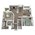 1,050 sq. ft. B2A floor plan