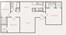 1,180 sq. ft. C1/Ph I floor plan