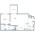 968 sq. ft. A8 floor plan