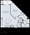 791 sq. ft. to 807 sq. ft. A4 floor plan