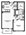 710 sq. ft. A3 floor plan