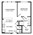 675 sq. ft. A1A floor plan