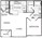 792 sq. ft. A3/Forest floor plan