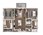 956 sq. ft. B1 floor plan