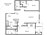 920 sq. ft. 60% floor plan