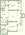 884 sq. ft. B2 floor plan