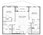 1,186 sq. ft. C5d floor plan