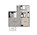 790 sq. ft. A9 floor plan