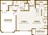 744 sq. ft. 1B 50% floor plan