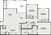 1,275 sq. ft. C2 floor plan