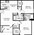 963 sq. ft. B floor plan