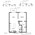 722 sq. ft. A2.1 floor plan