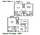 1,086 sq. ft. C floor plan