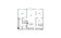 1,067 sq. ft. to 1,076 sq. ft. B1/B2 floor plan