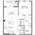 668 sq. ft. to 732 sq. ft. A2z floor plan