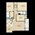 1,426 sq. ft. M floor plan