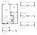 756 sq. ft. A5 floor plan