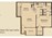 855 sq. ft. A5 floor plan