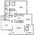 978 sq. ft. Darlington floor plan
