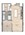 719 sq. ft. A2 floor plan