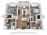 993 sq. ft. B2 San Marino floor plan