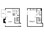 770 sq. ft. floor plan