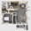 742 sq. ft. Chalet Ph I floor plan