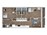 909 sq. ft. B6.2 floor plan