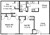 936 sq. ft. floor plan