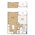 840 sq. ft. floor plan