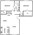 881 sq. ft. C floor plan