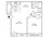 650 sq. ft. Dijon floor plan