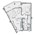 797 sq. ft. A3 floor plan