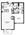 783 sq. ft. A8 floor plan