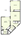 877 sq. ft. C3 floor plan