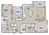 1,388 sq. ft. C1a floor plan