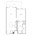 727 sq. ft. A3.1 Alt floor plan