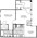 596 sq. ft. A1 floor plan