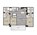 1,478 sq. ft. B2 floor plan