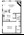 675 sq. ft. Brazos floor plan