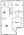982 sq. ft. A floor plan