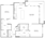 1,189 sq. ft. Radius floor plan