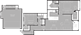 1,387 sq. ft. B4 floor plan