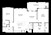 1,136 sq. ft. City Limits floor plan