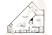 782 sq. ft. A2 floor plan
