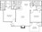 1,000 sq. ft. F floor plan