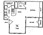 509 sq. ft. E1/60% floor plan