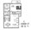 800 sq. ft. ABP floor plan