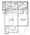 720 sq. ft. 1B floor plan